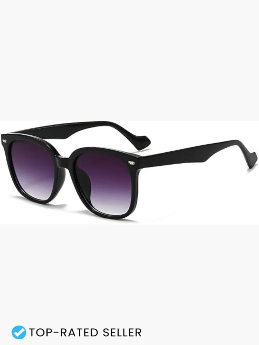 Oversized Square Sunglasses Vintage Retro Big Frame Stylish UV400 Protection